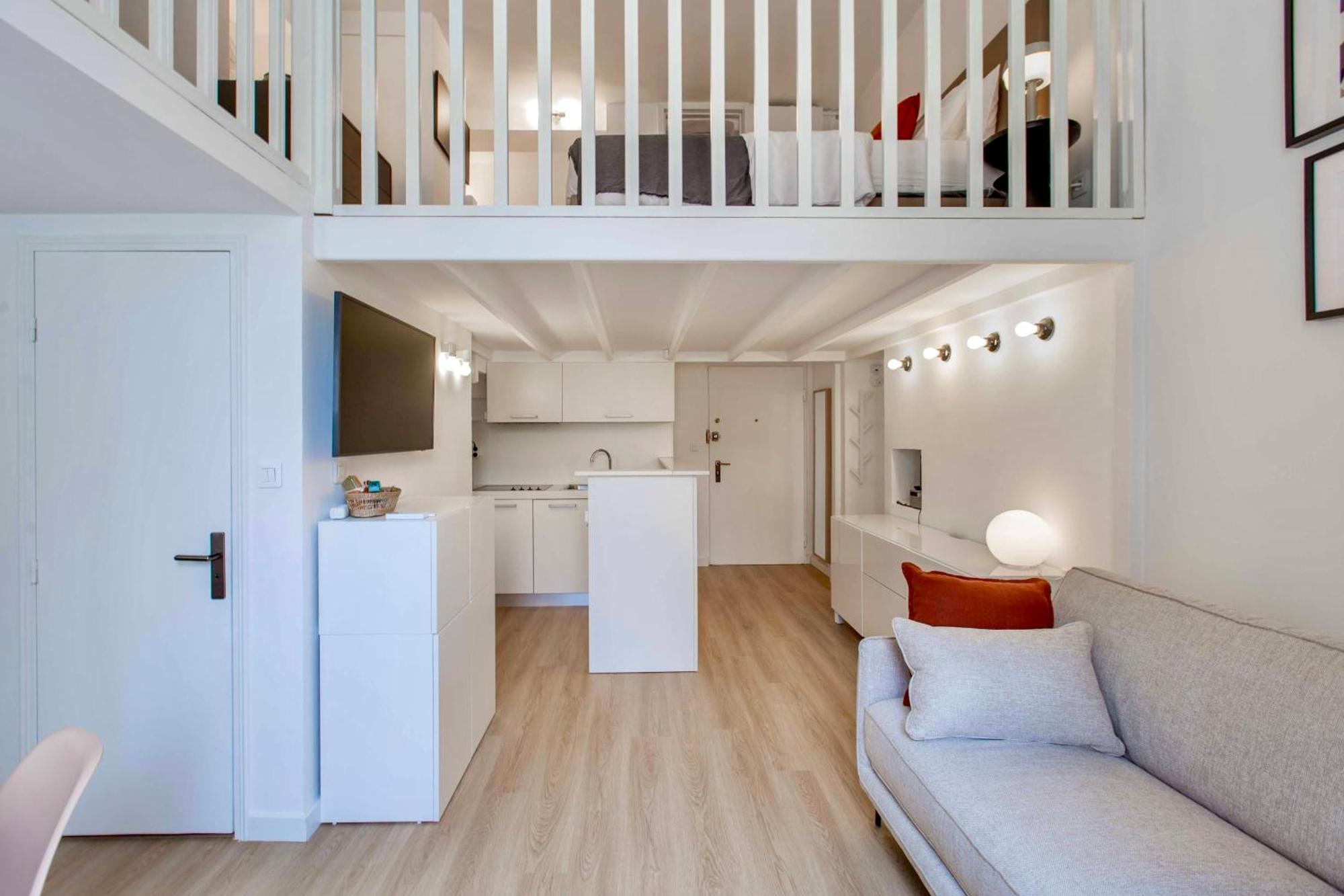Suede Promenade Duplex Apartment At 1 Min From The Sea 2 Bathrooms Nice Eksteriør bilde