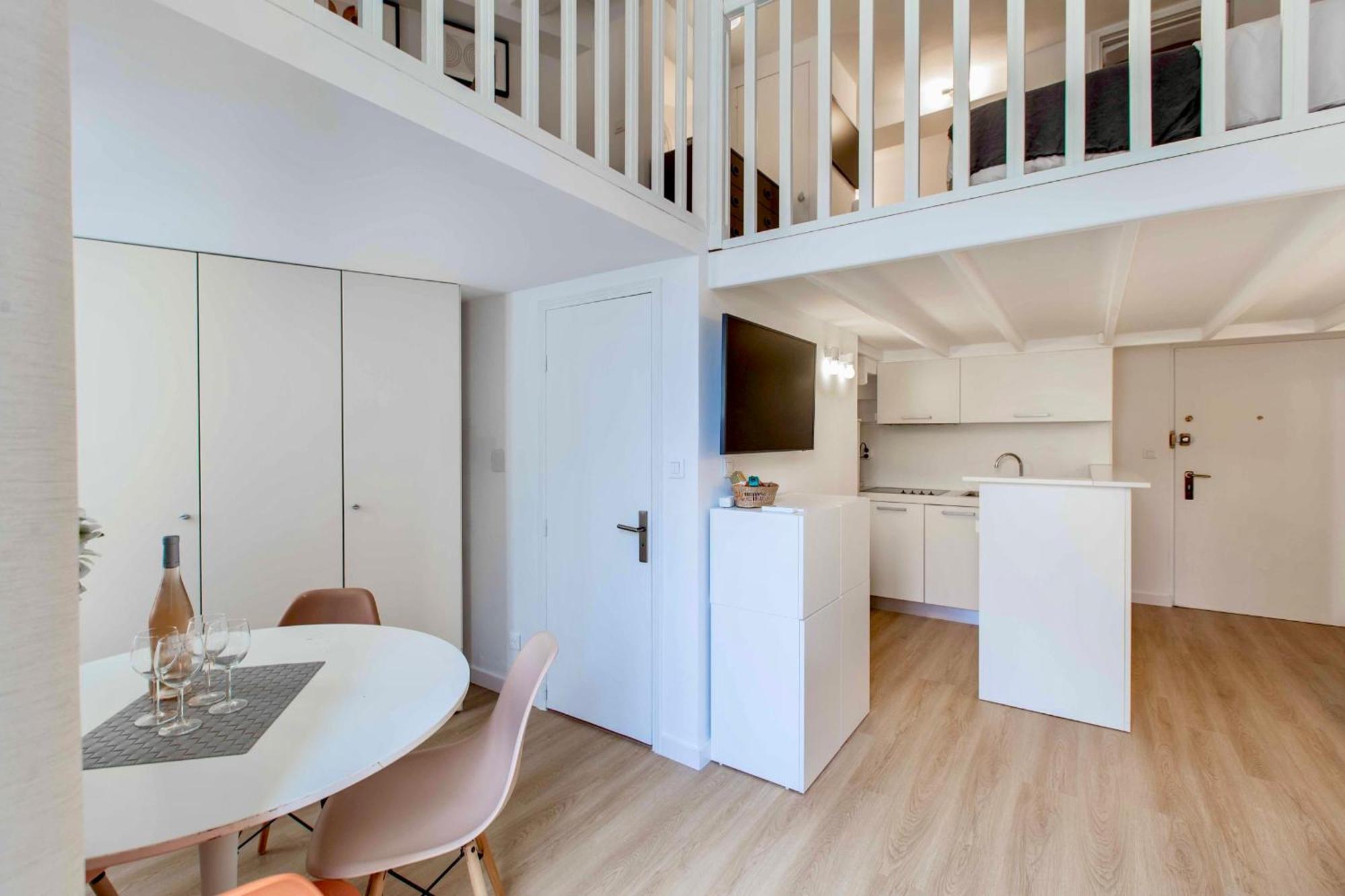 Suede Promenade Duplex Apartment At 1 Min From The Sea 2 Bathrooms Nice Eksteriør bilde