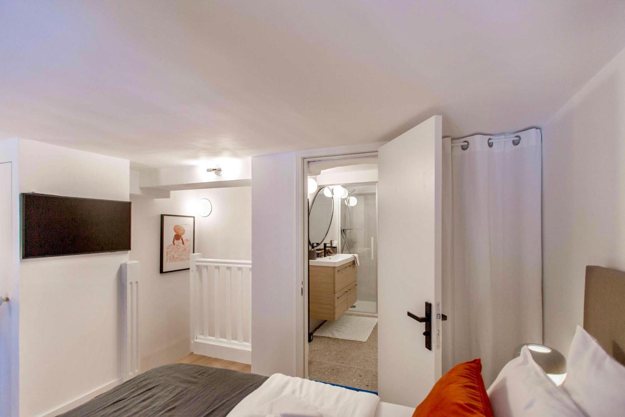 Suede Promenade Duplex Apartment At 1 Min From The Sea 2 Bathrooms Nice Eksteriør bilde